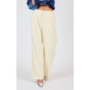 Sade & Sage fully lined cream trousers. Size S. Worn once.